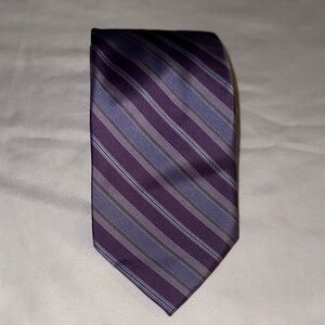 Vintage Purple Striped Men's Tie